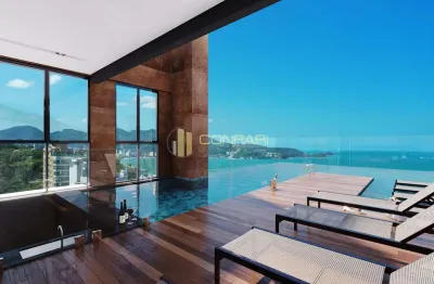 Apartamento com 2 Suítes, Vista Panorâmica e Rooftop com Piscina Infinita, Morretes, Itapema, SC