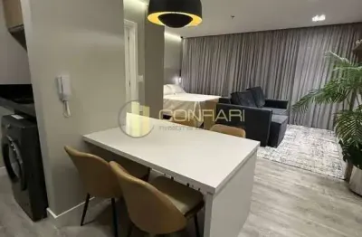 Flat Completamente Mobiliado com 40m² e Lazer Completo Próximo ao Mar, Meia Praia, Itapema, SC