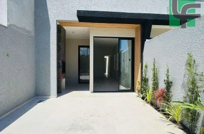 Ca152 - casa nova alto padrão 02 suítes - última unidade disponível