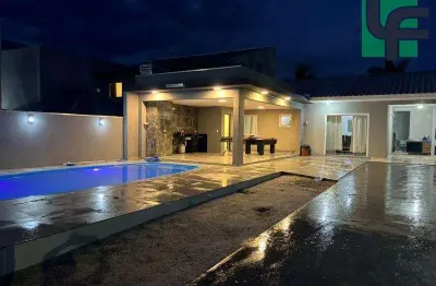 Ca158 - casa com piscina riviera apenas 180 metros da praia - financie