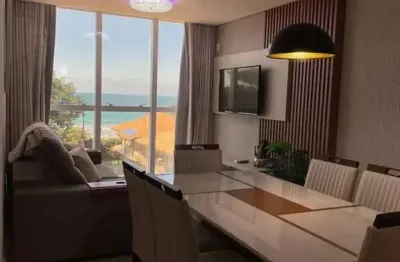 Lindo apartamento com vista mar frente avenida de canto grande!