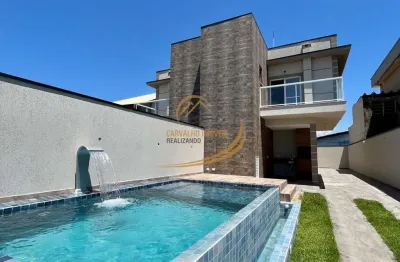 Lindíssima casa sobreposta superior frente mar com piscina e churrasqueira em itanhaém!!
