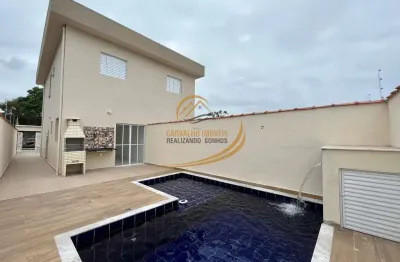Sobrado com piscina e churrasqueira para venda em itanhaém!!