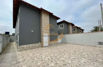 Super oportunidade ! casa sobreposta nova para venda em itanhaém!