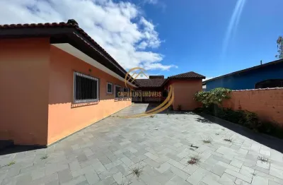 Oportunidade!! casa isolada 400 metros do mar para venda em itanhaém!!