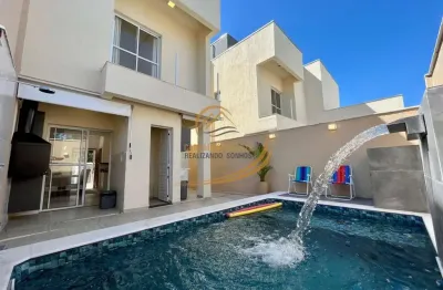 Sobrado em condomínio lado praia perto do mar com espaço de lazer privado em itanhaém!