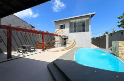 Sobrado alto padrão com 05 dorm, piscina, ofurô, 90 metros do mar em itanhaém!!