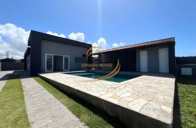 Super oportunidade!! casa alto padrão com baita terreno para venda em itanhaém!!