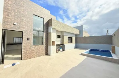 Ultima unidade disponivel!! Casa com 03 dormitórios e piscina 500mts do mar em itanhaém!!