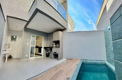 Super oportunidade!! sobrado em condomínio frente mar com piscina privativa em itanhaém!!