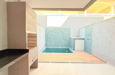 Super oportunidade!! sobrado em condomínio frente mar com piscina privativa em itanhaém!!