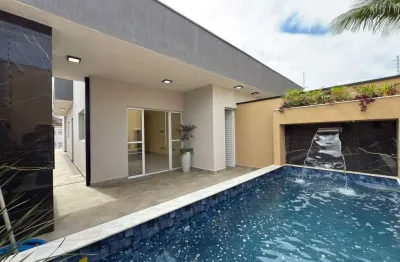 Casa lado praia 1100mts do mar com piscina e churrasqueira para venda em itanhaém!
