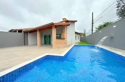 Oportunidade!! casa apenas 500m do mar com piscina grande e 03 dorm em itanhaém!!