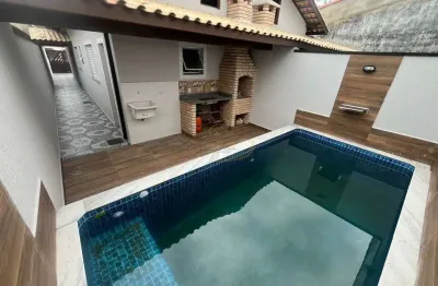 Casa lado praia 600m do mar com piscina e churrasqueira para venda em itanhaém!