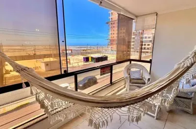 Excelente apartamento de frente vista mar, centro de capão da canoa.