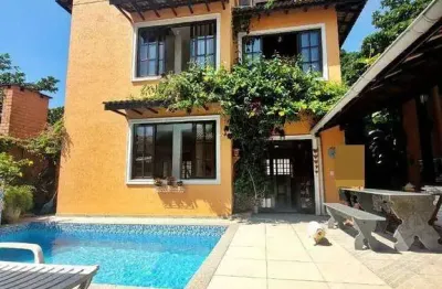 Sobrado com 5 dormitórios à venda, 240 m² por r$ 1.900.000,00 - tombo - guarujá/sp