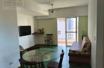 Apartamento com vista parcial do mar, para alugar, 54 m² por r$ 3.300/mês - tombo - guarujá/sp