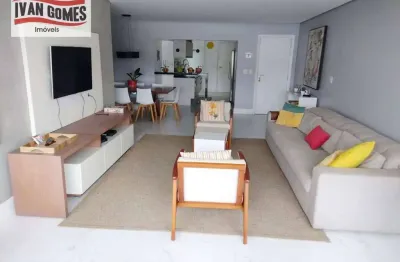 Apartamento com 3 dormitórios à venda, 160 m² por r$ 1.350.000,00 - astúrias - guarujá/sp