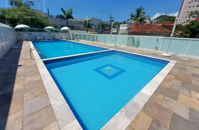 Apartamento com 2 dormitórios à venda, 72 m² por r$ 800.000,00 - tombo - guarujá/sp