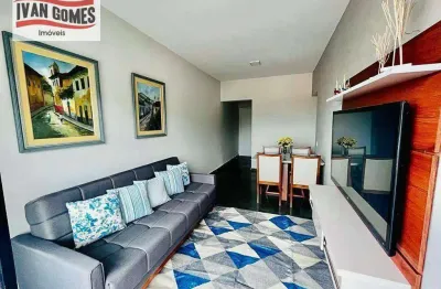 Apartamento com 2 dormitórios à venda, 85 m² por r$ 320.000,00 - enseada - guarujá/sp