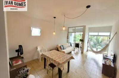 Apartamento com 2 dormitórios à venda, 73 m² por r$ 385.000,00 - tombo - guarujá/sp