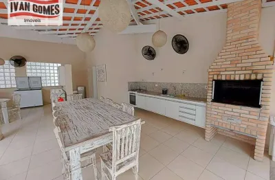 Apartamento com 3 dormitórios para alugar, 90 m² por r$ 5.900,00/mês - pitangueiras - guarujá/sp