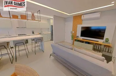 Apartamento com 1 dormitório à venda, 59 m² por r$ 430.000,00 - enseada - guarujá/sp