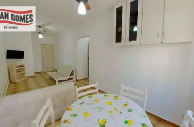 Apartamento com 1 dormitório para alugar, 59 m² por r$ 2.500,00/mês - enseada - guarujá/sp