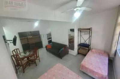Kitnet com 1 dormitório à venda, 58 m² por r$ 285.000,00 - pitangueiras - guarujá/sp