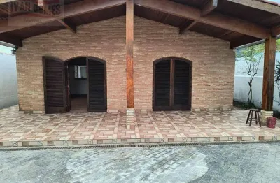 Casa com 3 dormitórios para alugar, 150 m² por r$ 4.500/mês - guaiuba - guarujá/sp
