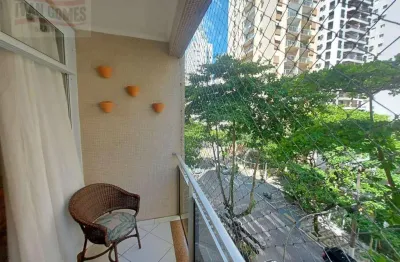 Apartamento com 3 dormitórios para alugar, 112 m² por r$ 4.500,00/mês - pitangueiras - guarujá/sp