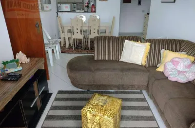 Apartamento com 2 dormitórios para alugar, 80 m² por r$ 4.200,00/mês - tombo - guarujá/sp