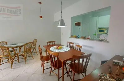 Apartamento com 3 dormitórios para alugar, 95 m² por R$ 5.205/mês - Asturias - Guarujá/SP