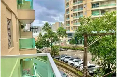 Apartamento com 2 dormitórios para alugar, 54 m² por R$ 3.300/mês - Pitangueiras - Guarujá/SP