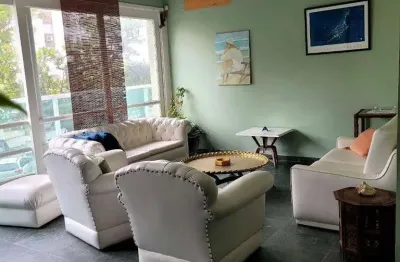 Apartamento com 4 dormitórios à venda, 155 m² por r$ 625.000,00 - pitangueiras - guarujá/sp