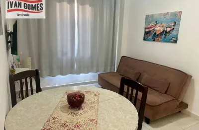 Apartamento com 1 dormitório à venda, 53 m² por r$ 320.000 - tombo - guarujá/sp