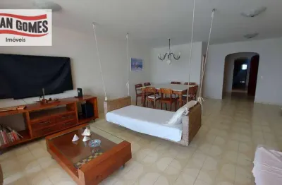 Apartamento com 4 dormitórios à venda, 190 m² por r$ 1.200.000,00 - astúrias - guarujá/sp