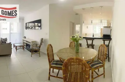 Apartamento com 2 dormitórios à venda, 91 m² por r$ 520.000,00 - pitangueiras - guarujá/sp