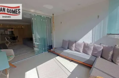 Apartamento com 3 dormitórios à venda, 113 m² por r$ 890.000 - pitangueiras - guarujá/sp