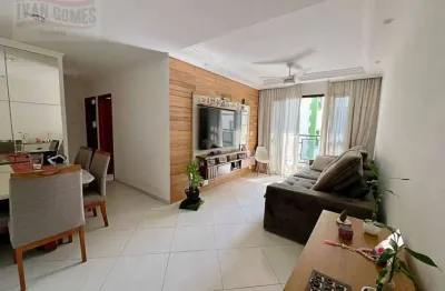Apartamento com 3 dormitórios à venda, 85 m² por R$ 480.000 - Tombo - Guarujá/SP