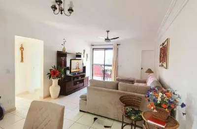 Apartamento com 3 dormitórios à venda, 115 m² por r$ 1.000.000,00 - tombo - guarujá/sp