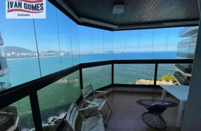 Apartamento com 3 dormitórios à venda, 130 m² por r$ 1.300.000,00 - astúrias - guarujá/sp