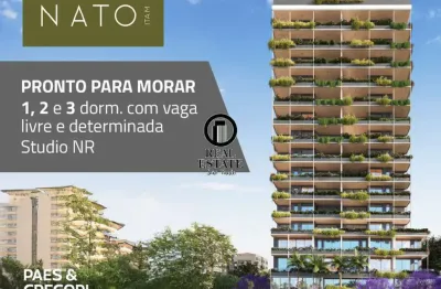 Apartamento studio para venda - 32.26m², 1 dormitório, itaim bibi