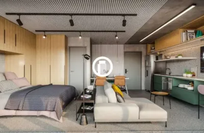 Apartamento para venda - 43m², 1 dormitório, sendo 1 suites, república