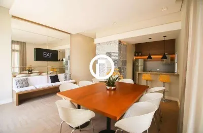 Apartamento garden para venda - 69m², 1 dormitório, 1 vaga - campo belo