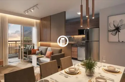 Apartamento para venda - 56m², 2 dormitórios, sendo 1 suíte, 1 vaga - morumbi