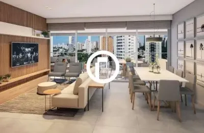 Apartamento para venda - 146m², 4 dormitórios, sendo 2 suites, 2 vagas - chácara klabin