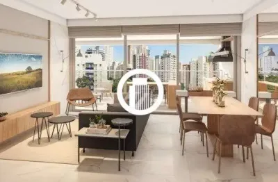 Apartamento para venda - 114m², 3 dormitórios, sendo 3 suites, 2 vagas - chácara klabin
