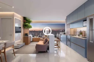 Apartamento para venda - 49m², 2 dormitórios, sendo 1 suites, 1 vaga - barra funda