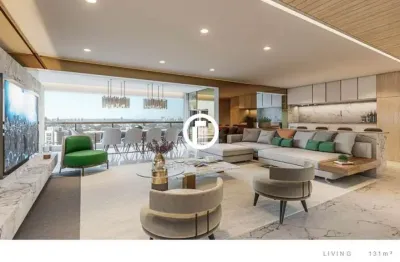 Apartamento para venda - 131m², 3 dormitórios, sendo 3 suíte e 2 vagas - vila mariana